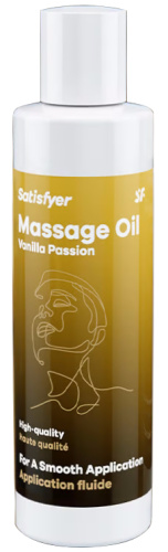 Массажное масло ванильное Satisfyer Massage Oil Vanilla Passion 80 мл