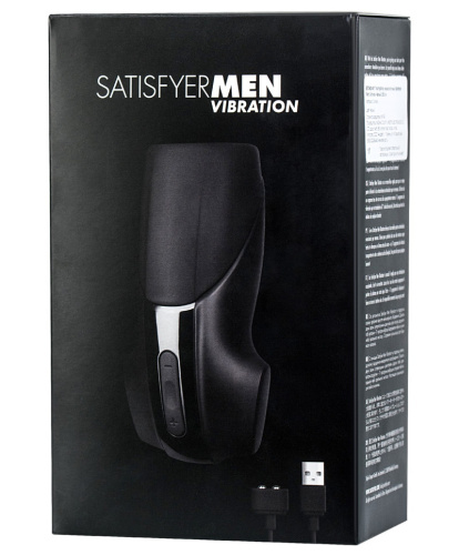 Перезаряжаемый мастурбатор с вибрацией Satisfyer Men Vibration фото 10