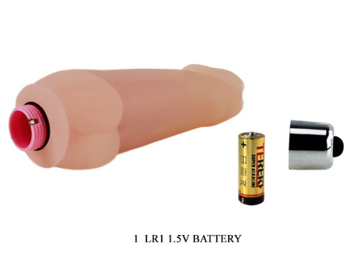 Реалистичный мини-вибратор Super Mini 12 см фото 7