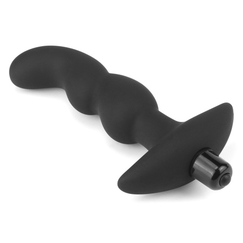 Анальный вибромассажер Silicone Fantasy Pull Plug фото 6