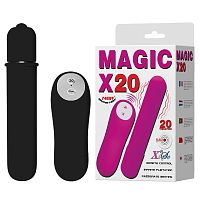 Беспроводной вибростимулятор Magic X20 черный