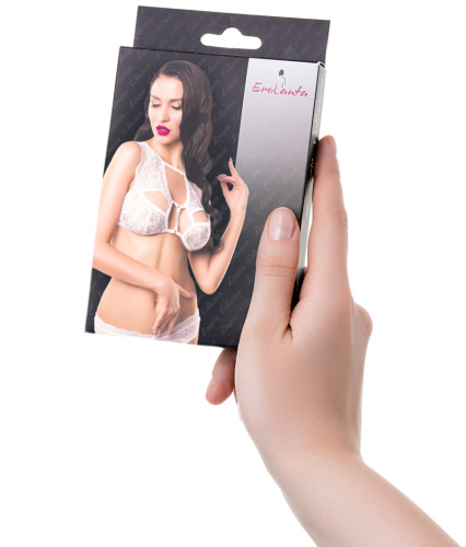 Кружевной бралетт Erolanta с декоративными вырезами 50-52 фото 9