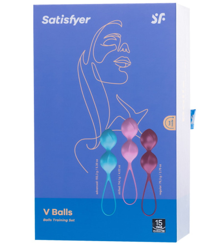 Набор вагинальных шариков Satisfyer V Balls фото 9
