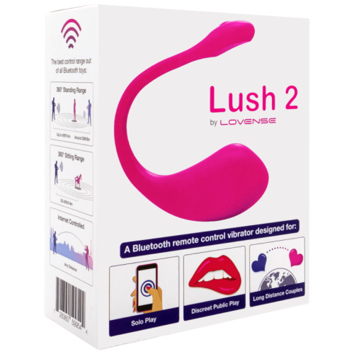 Lovense Lush 2.0 мощный смарт-вибростимулятор фото 6