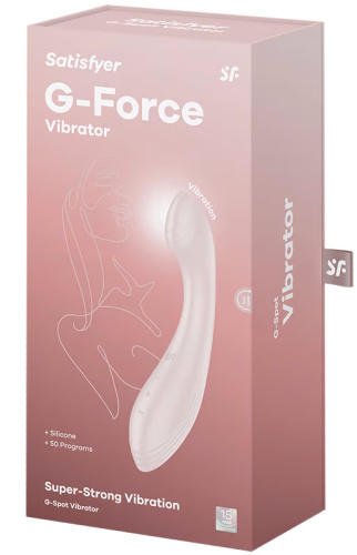 Вибратор для точки G Satisfyer G-Force бежевый фото 10