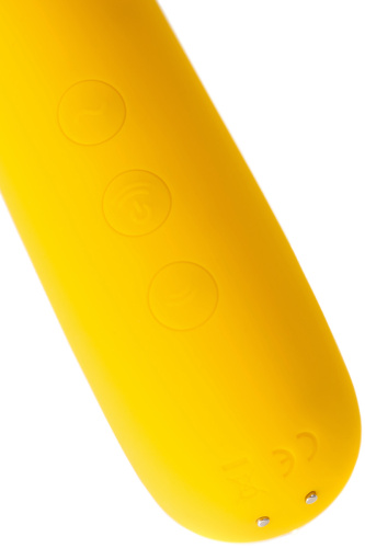 Клиторальный смарт-стимулятор с вибрацией Satisfyer Dual Love желтый фото 10