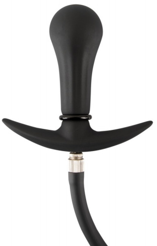 Расширяющаяся анальная пробка со смещенным центром тяжести Inflatable Plug фото 4