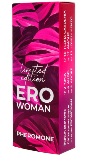 Женские духи с феромонами Erowoman №10 Flora Gardenia 10 мл фото 3