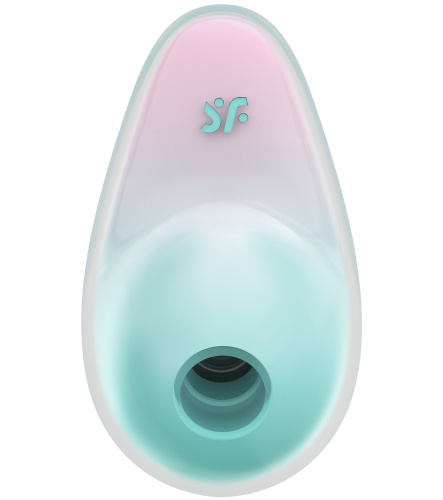 Вакуумно-волновой стимулятор с вибрацией Satisfyer Pixie Dust мятно-розовый фото 3