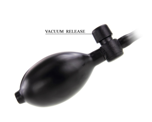 Расширяющийся фаллоимитатор с грушей Bigger Joy 16 см фото 6