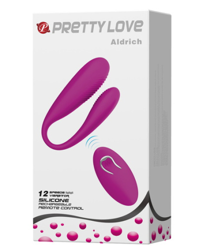 Вибратор для двоих с дистанционным управлением Pretty Love Aldrich фото 10