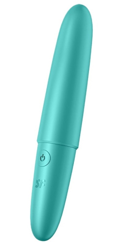 Мини вибратор Satisfyer Ultra Power Bullet 6 бирюзовый фото 3