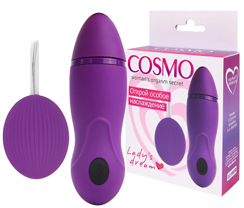 Виброяйцо на проводном пульте управления Cosmo