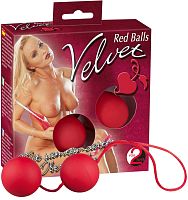Вагинальные шарики Velvet Red Balls