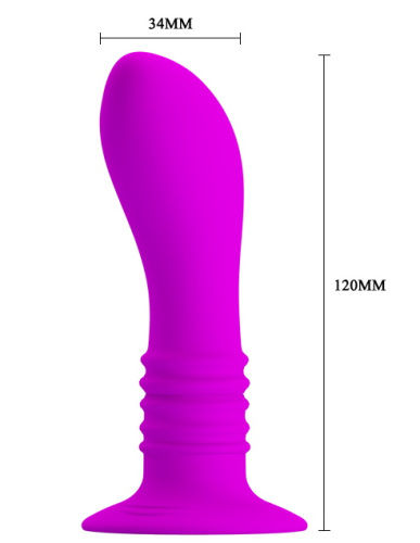 Анальный вибростимулятор Pretty Love Booty Passion фото 5