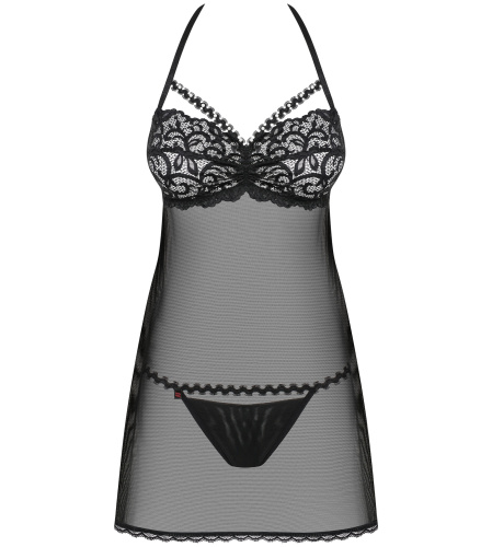 Манящий прозрачный бэби-долл и трусики-стринги Joylace S/M фото 5