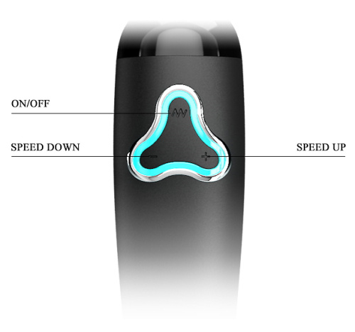 Вибромассажер Pretty Love Body Wand с 7 функциями вибрации фото 6