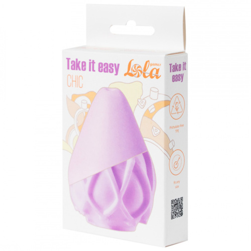 Мастурбатор Take it Easy Chic Purple фото 4