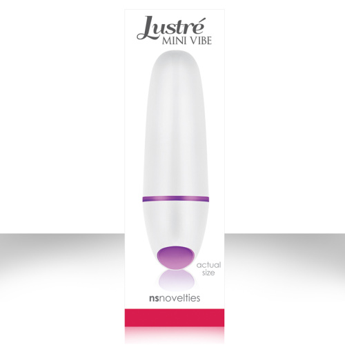 Мощный мини-вибратор Lustre Mini Vibe белый фото 3