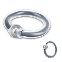 Эрекционное кольцо на пенис с шариком blk