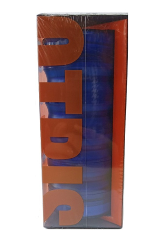 Мастурбатор в колбе разборный Heps Otris голубой фото 7