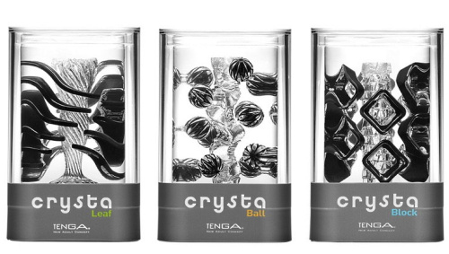 Мастурбатор Tenga Crysta Leaf фото 7