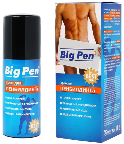 Крем для пенбилдинга Биоритм Big Pen 50 мл