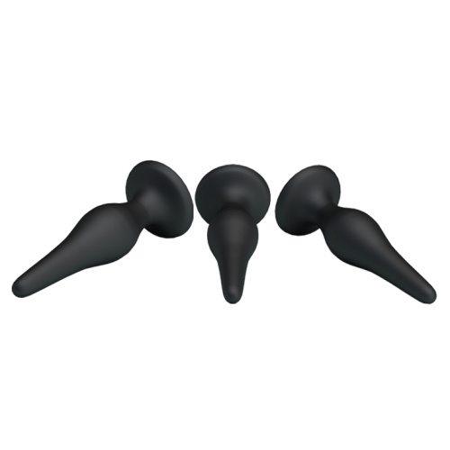 Набор силиконовых анальных пробок Beginners Mini Anal Kit фото 4