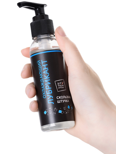 Охлаждающий гель-лубрикант Штучки-Дрючки Cooling на водной основе 95 мл фото 2