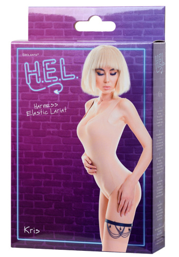 Стреп на ножку с цепями и камнями Kris фото 3