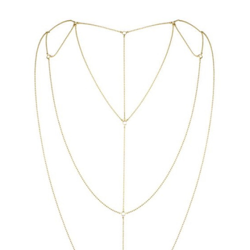 Бикини-цепочка Bijoux Magnifique Back and Cleavage Chain золотая фото 3