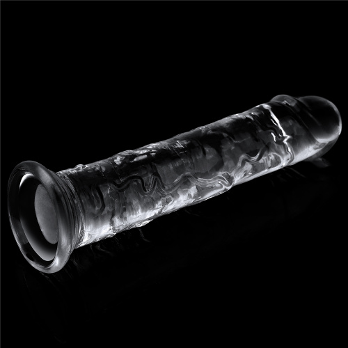 Прозрачный фаллоимитатор Lovetoy Flawless Clear Dildo 18 см фото 3