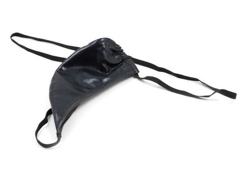 Лакированные мужские стринги фото 5