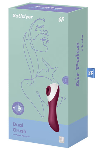 Вакуумно-волновой вибратор Satisfyer Dual Crush фото 8