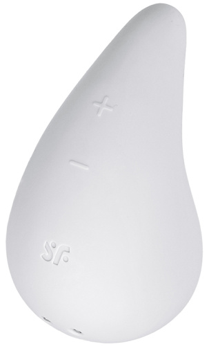 Клиторальный вибростимулятор Satisfyer Dew Drop белый фото 4