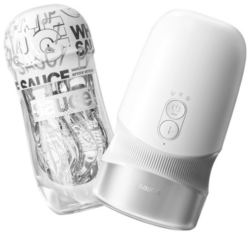 Автоматический мастурбатор Extra Sauce с функцией вращения и эффектом всасывания фото 5