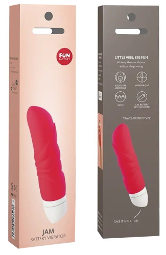 Мини-вибратор Fun Factory Jam оранжевый фото 5