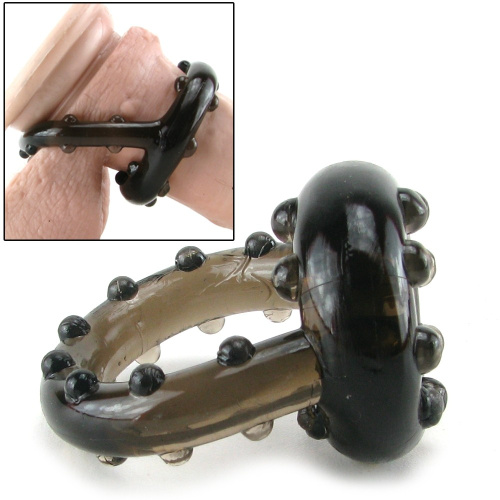 Серое кольцо на член Allstar фото 3