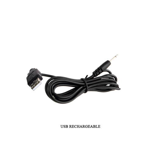 Вибратор с клиторальным отростком и голосовым управлением Uriah перезаряжаемый фото 9