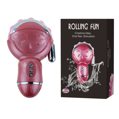 Клиторальный стимулятор с отростком Rolling Fun фото 7