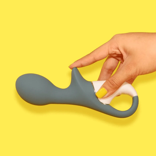 Расширяющийся анальный вибратор Satisfyer Air Pump Booty 2 фото 5