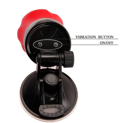 Мастурбатор-вагина с вибрацией Crazy Bull Flora на присоске фото 8