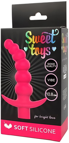 Анальная виброелочка Sweet Toys фото 3