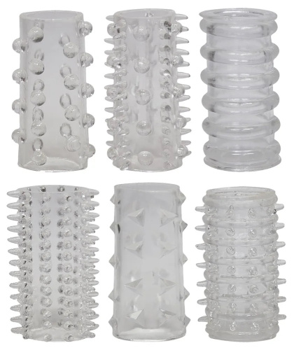 Набор рельефных насадок Red Roses 6 шт фото 2