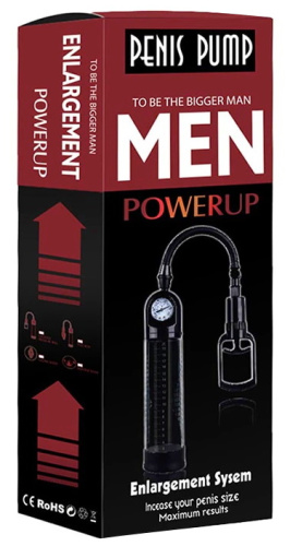 Вакуумная помпа с манометром Men Powerup фото 9