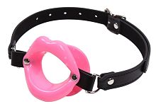 Кляп-губы розового цвета