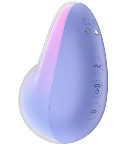 Вакуумно-волновой стимулятор с вибрацией Satisfyer Pixie Dust лилово-розовый фото 5