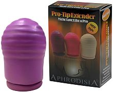 Удлиняющая насадка из латекса Pro-​Tip Extender фиолетовая