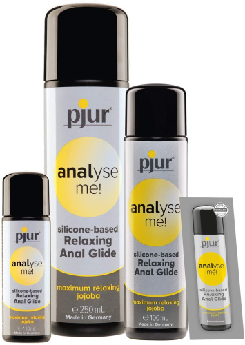 Силиконовый анальный лубрикант Pjur Analyse Me Glide 100 мл фото 5