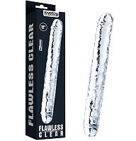 Двойной фаллоимитатор Lovetoy Flawless Clear Double Dildo 30 см